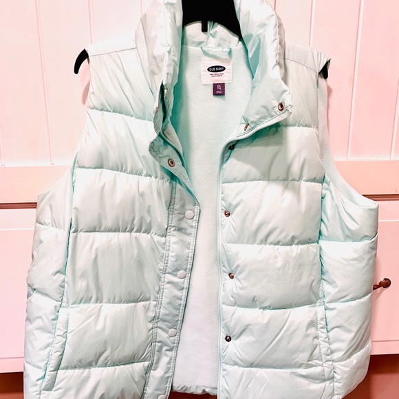old navy down vest